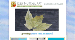 Desktop Screenshot of jodinuttall.com